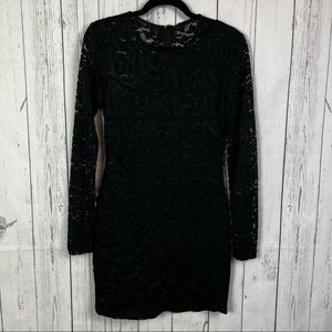 Parker | black lace dress